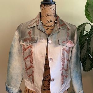 VINTAGE ombré Oscar de La Renta Jacket!!! Women’s 4